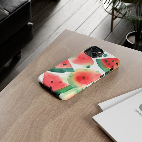 Impressions of Watermelon - Impact Resistant Phone Case